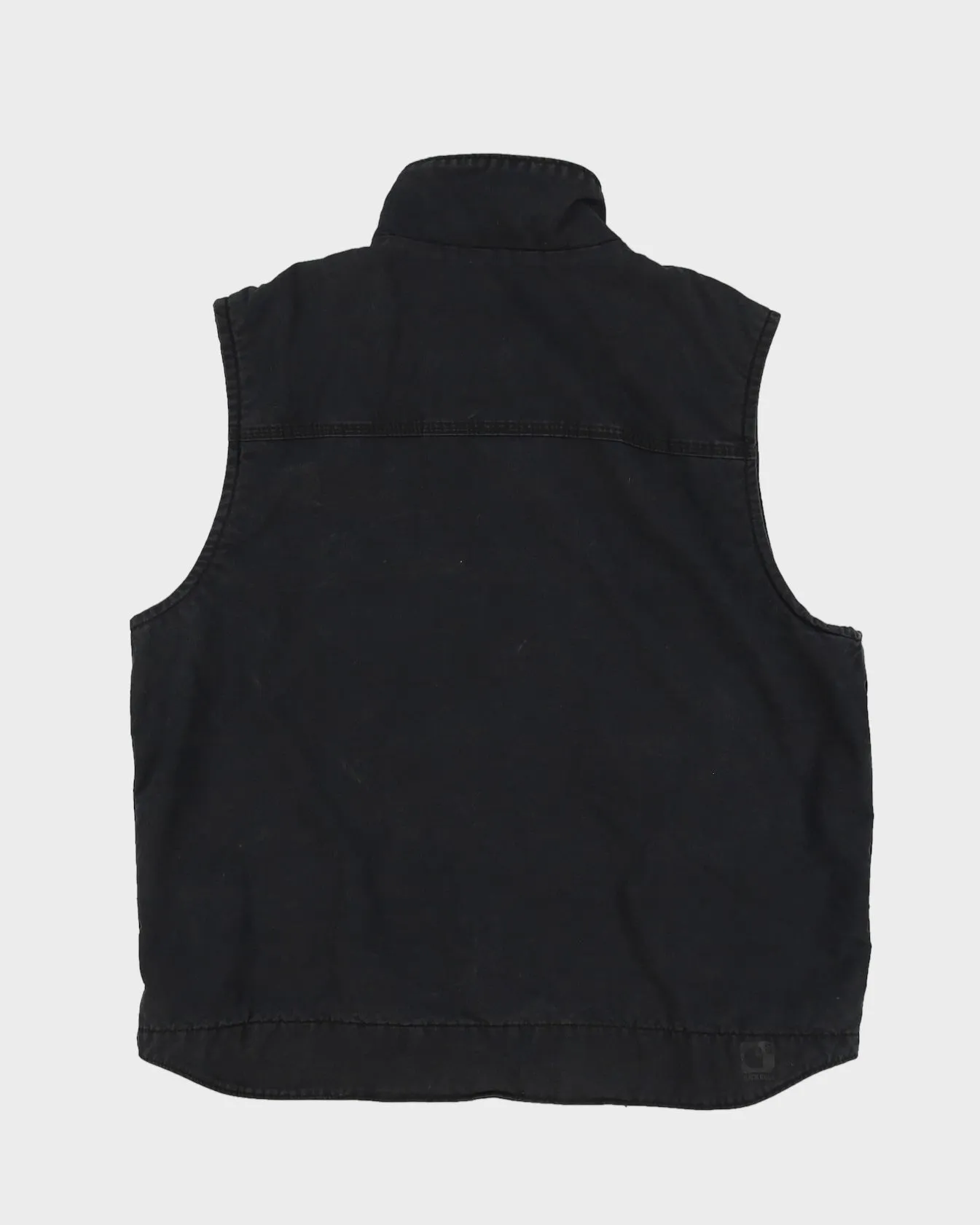 00s Carhartt Black Workwear Gilet - XL