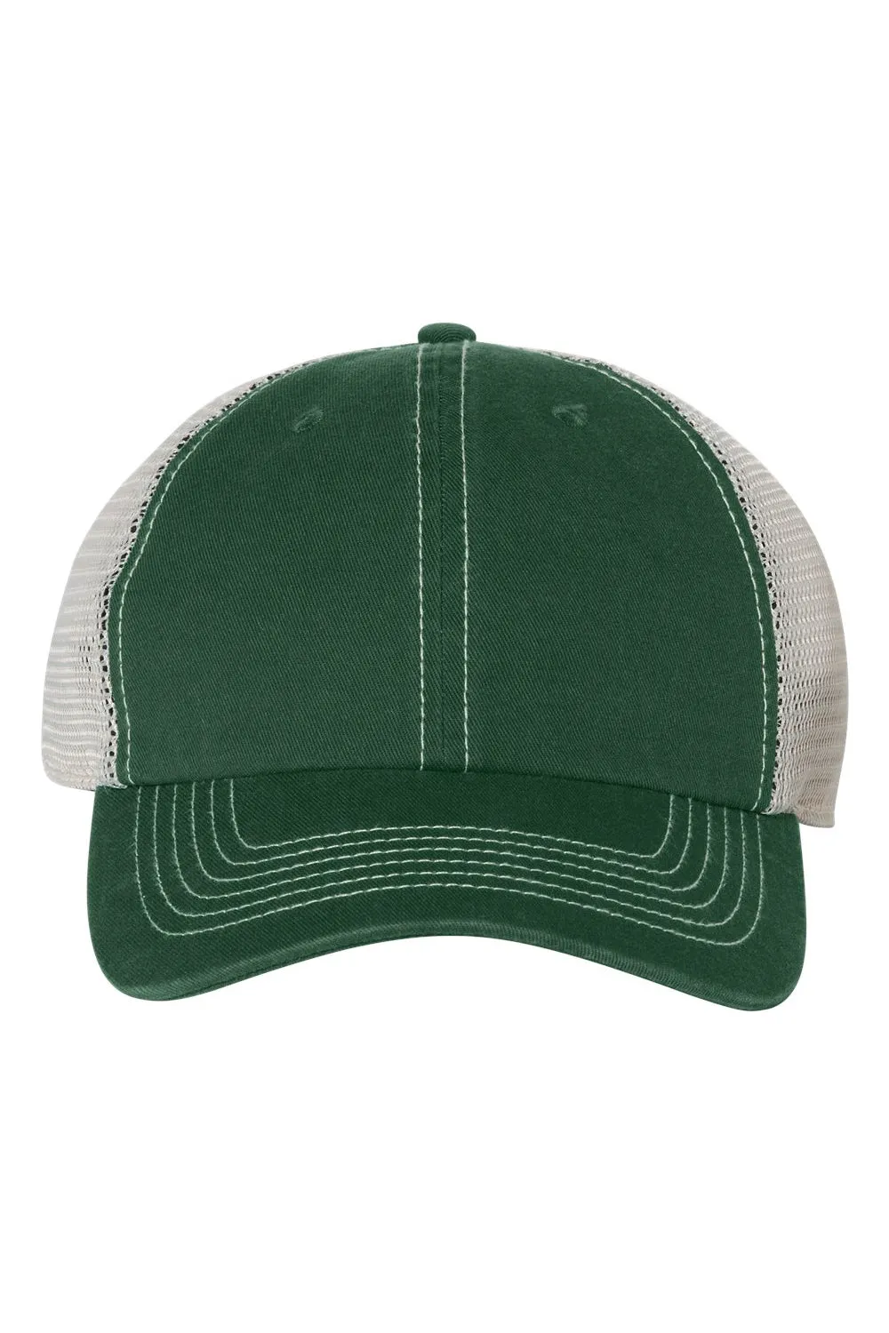 47 Brand Mens Trawler Snapback Hat - Dark Green/Stone