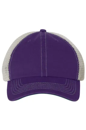 47 Brand Mens Trawler Snapback Hat - Purple/Stone