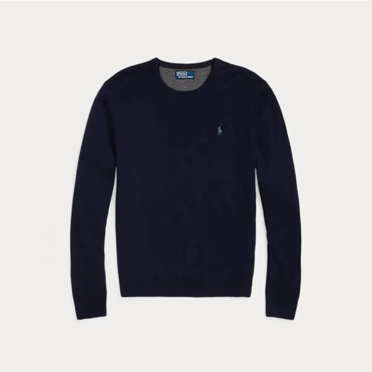 710876714 HNTNV RALPH LAUREN SWEATER MEN NAVY