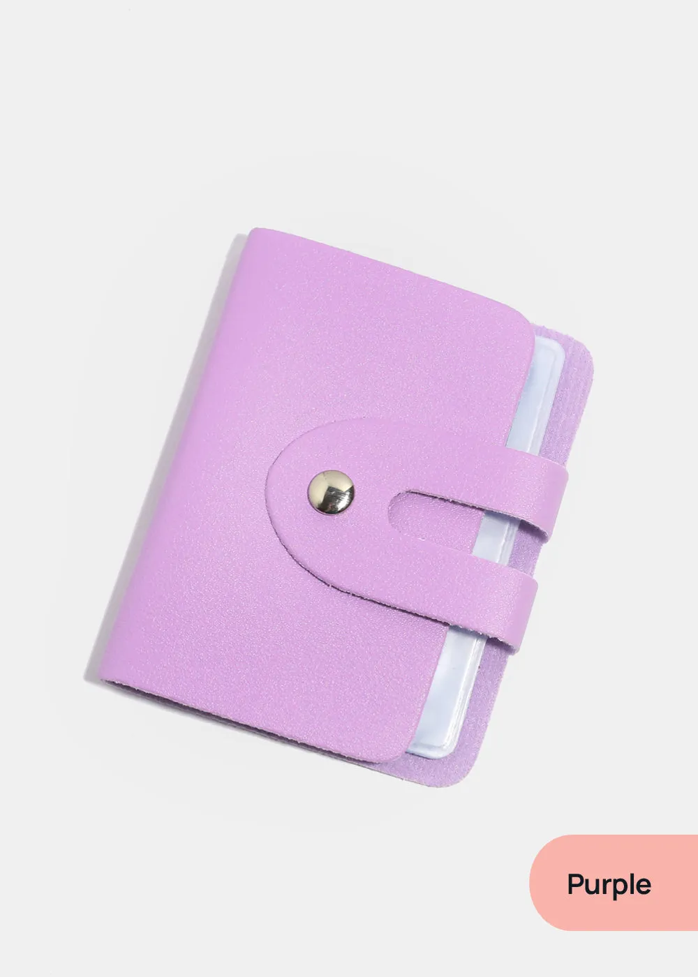 A  Slim Vegan Card Holder