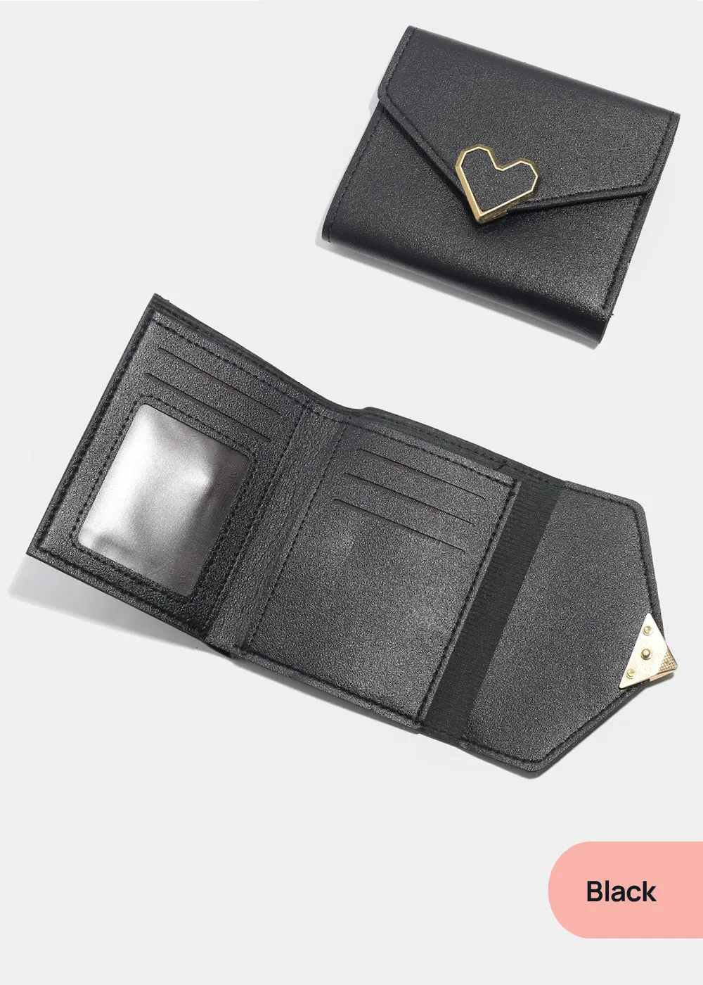 A  Vegan Leather ID Holder Wallet