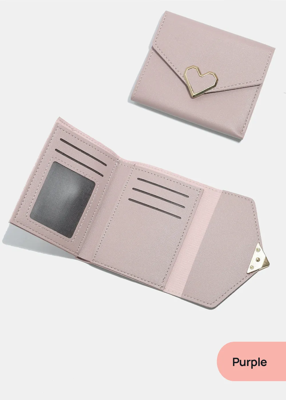 A  Vegan Leather ID Holder Wallet