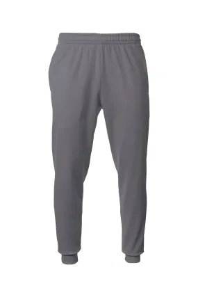 A4 Mens Sprint Tech Fleece Jogger Sweatpants w/ Pockets - Graphite Grey