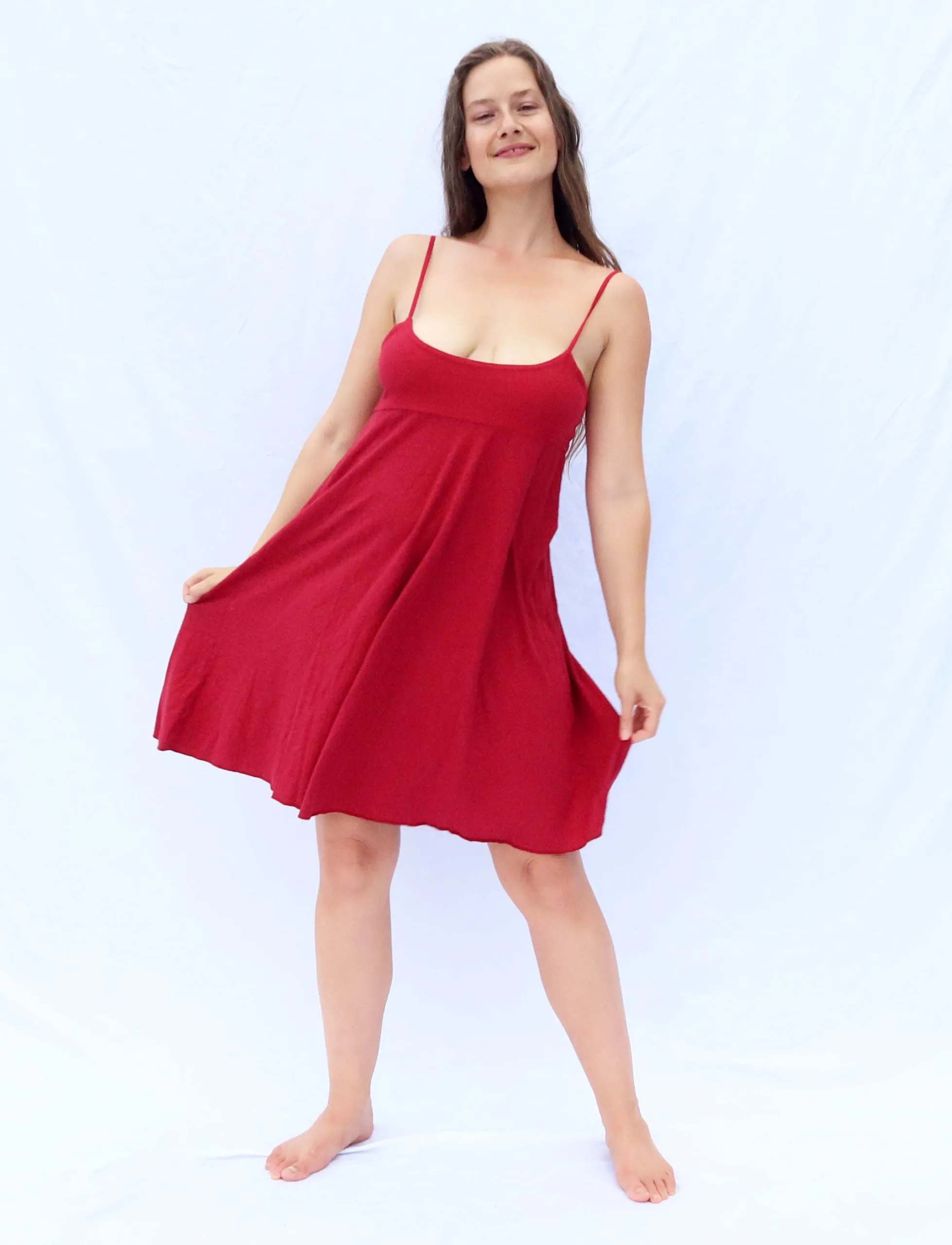 Adjustable Strap Eclipse Wanderer Short Dress