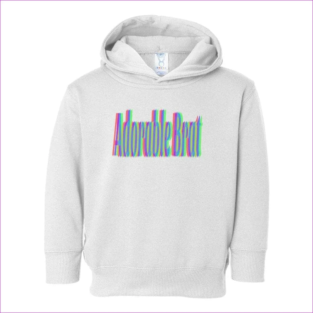 Adorable Brat Toddler Pullover Hoodie