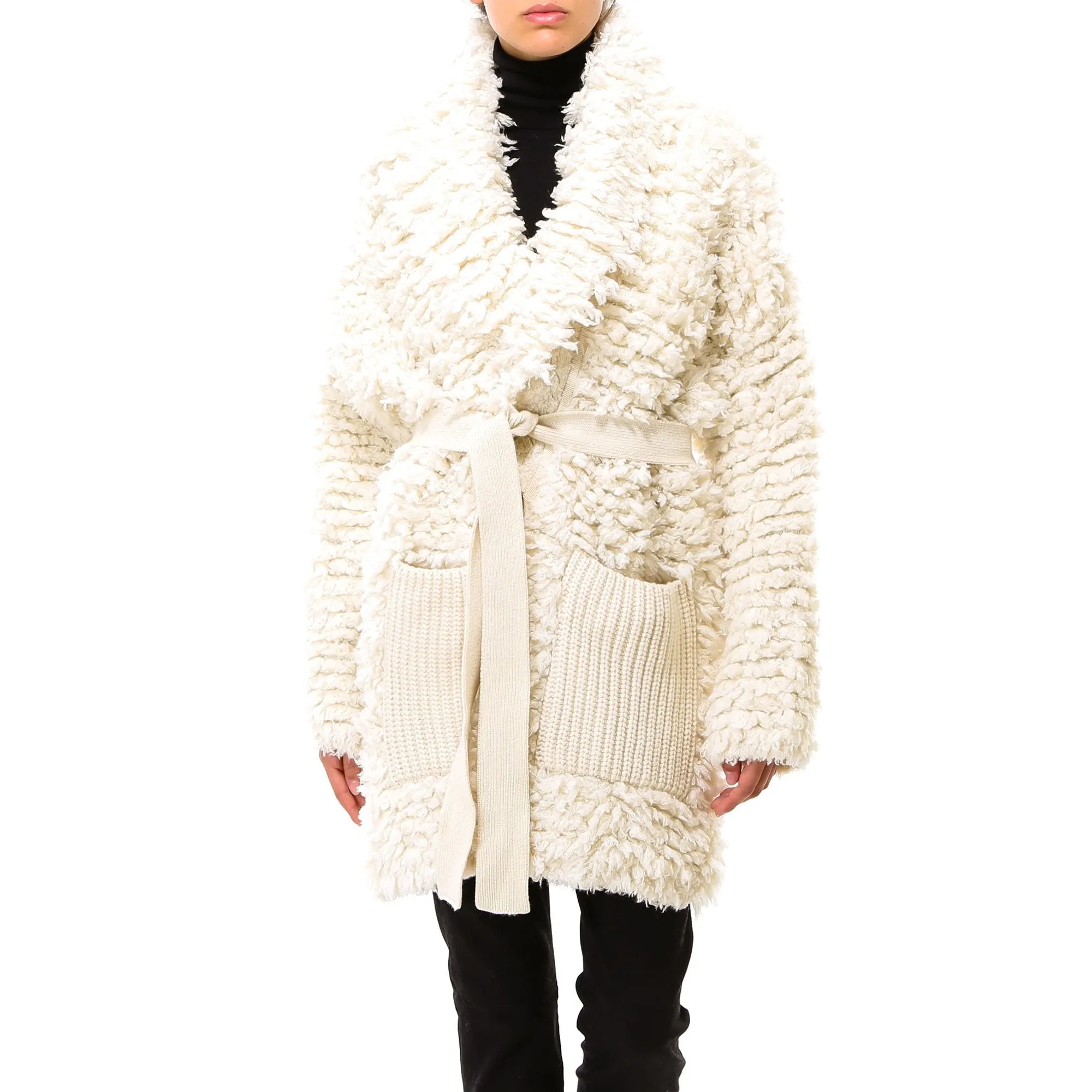 Alanui Fur Stitches Coat