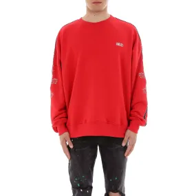 Amiri Logo Embroidered Crewneck Jumper