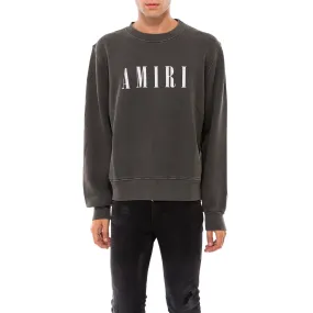 Amiri Logo Print Crewneck Jumper