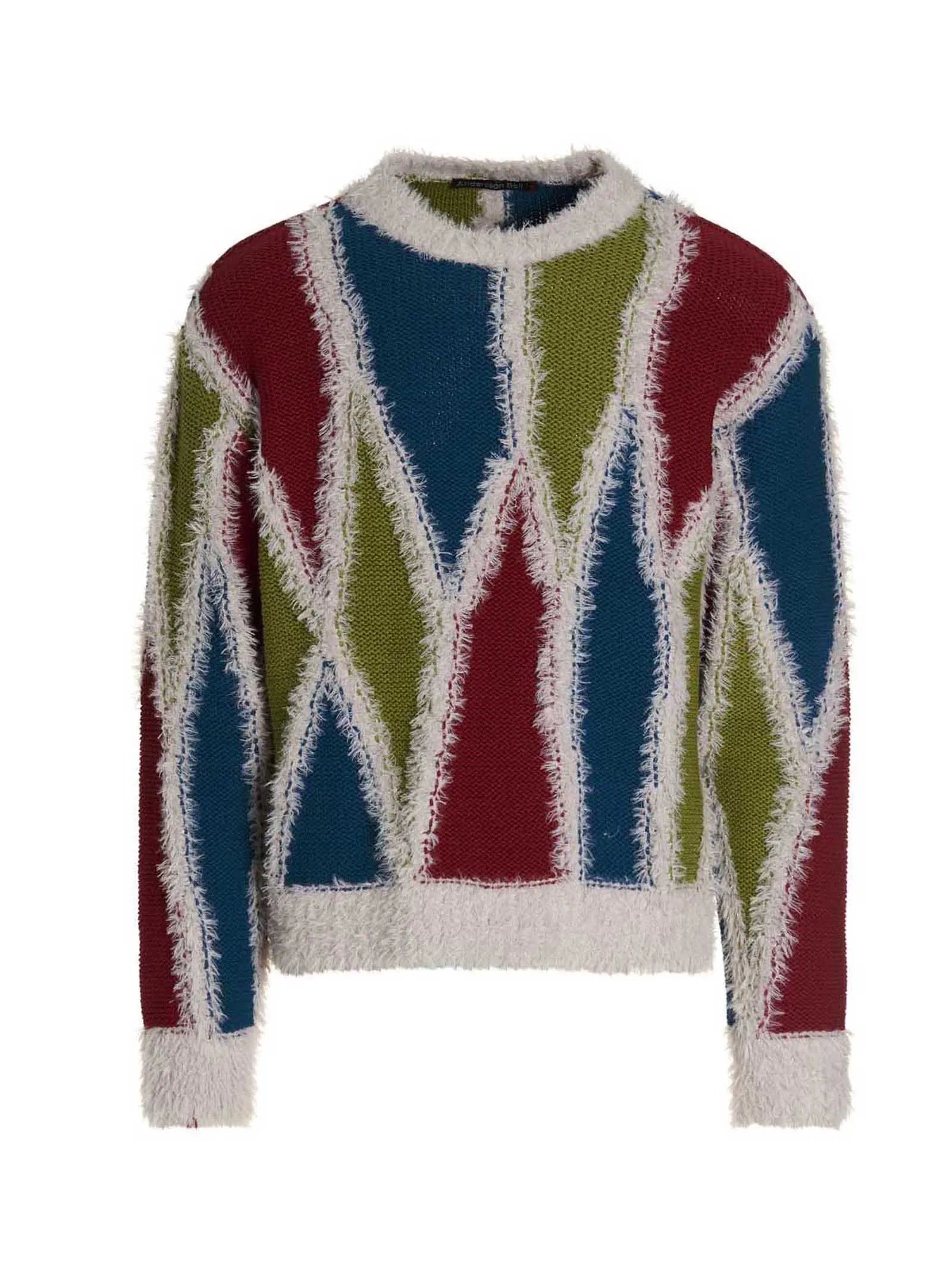 Andersson Bell Jacquard Crewneck Knit Jumper