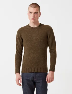 A.P.C. Salford Pull Knit Jumper - Khaki Green