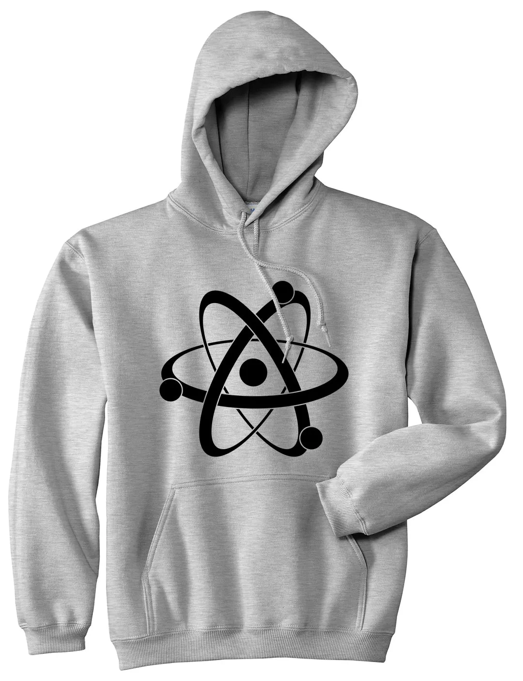 Atom Symbol Science Mens Pullover Hoodie