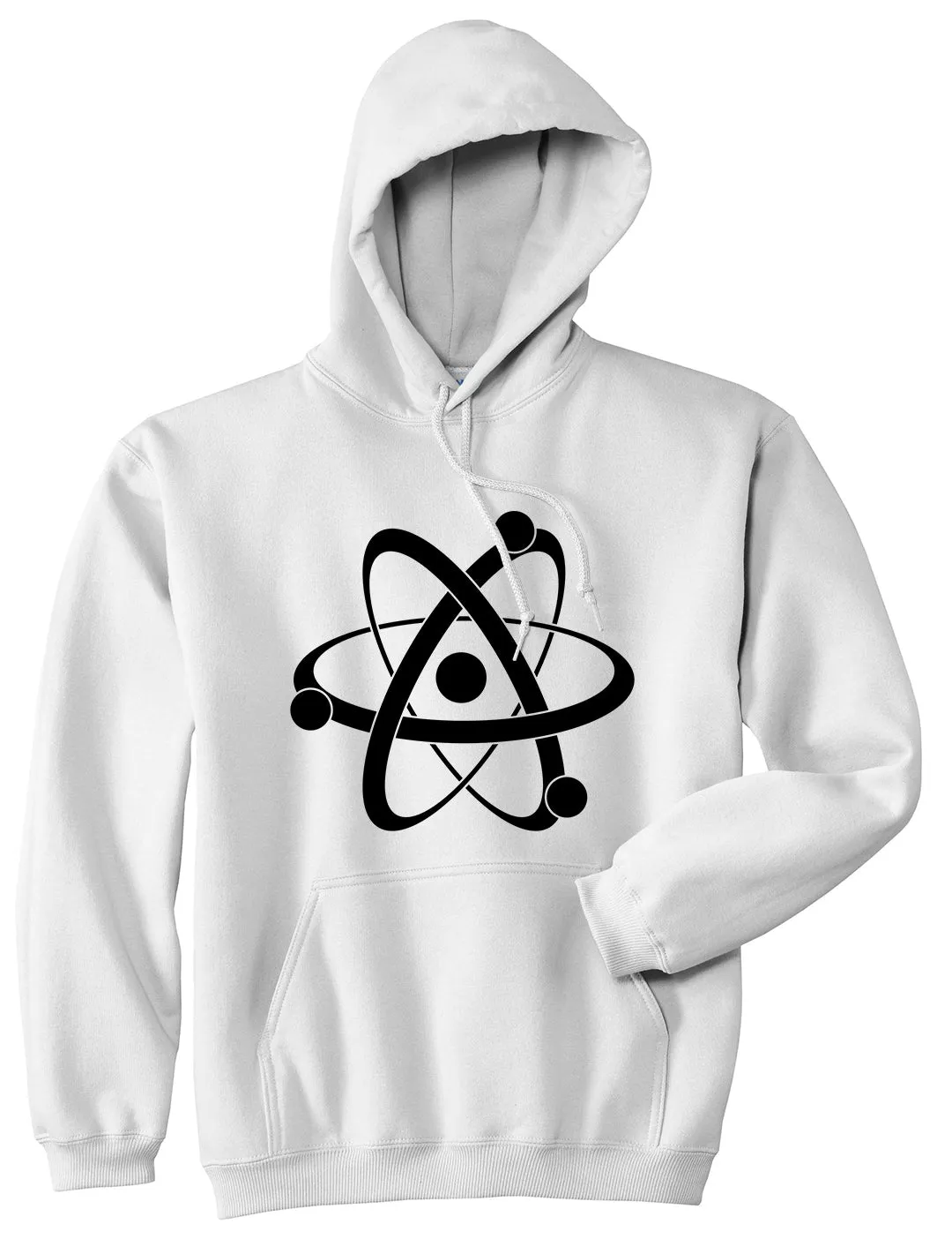 Atom Symbol Science Mens Pullover Hoodie