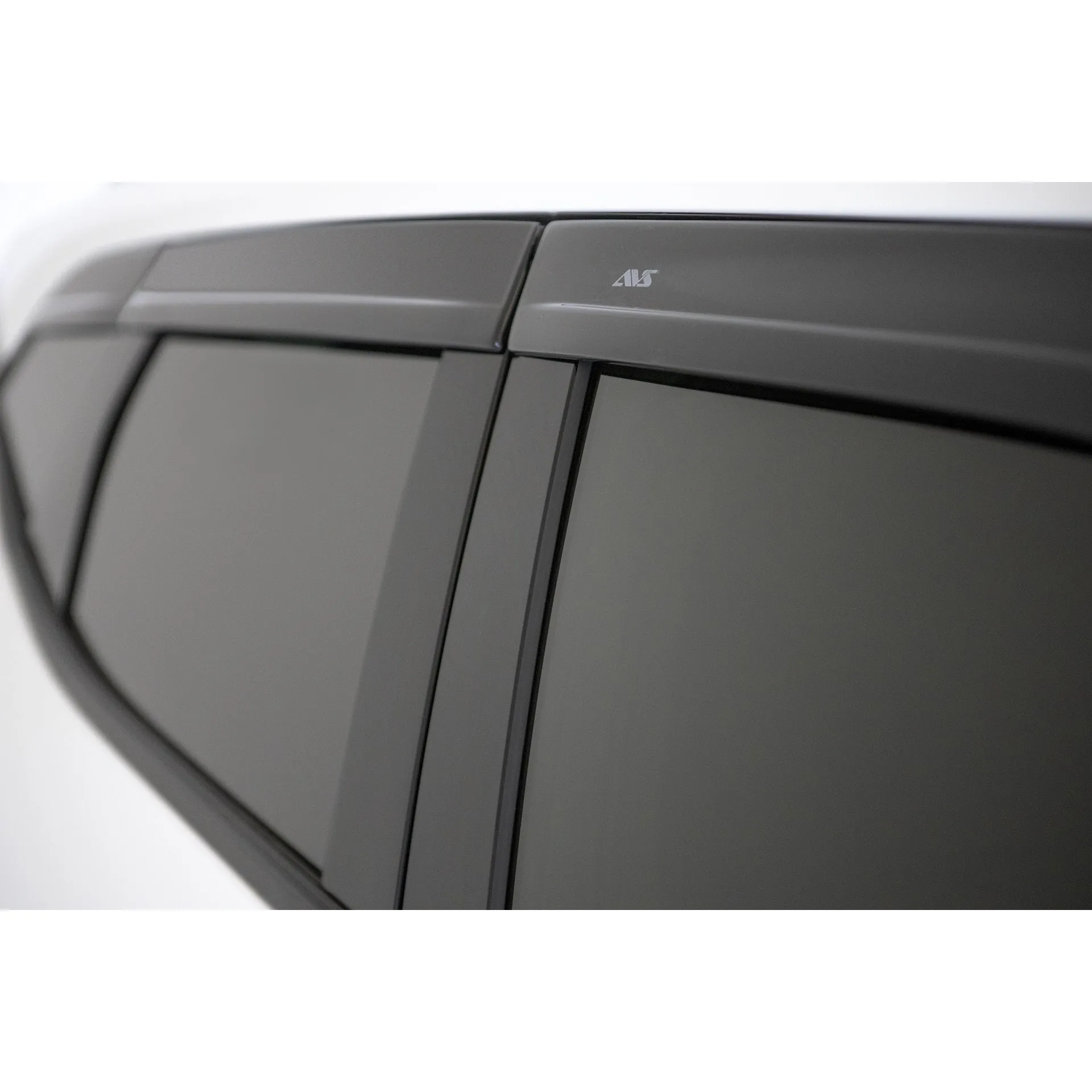 Auto Ventshade Low Profile Side Window Visor - Stick-On - Front/Rear - Plastic - Black - Chevy Blazer 2019