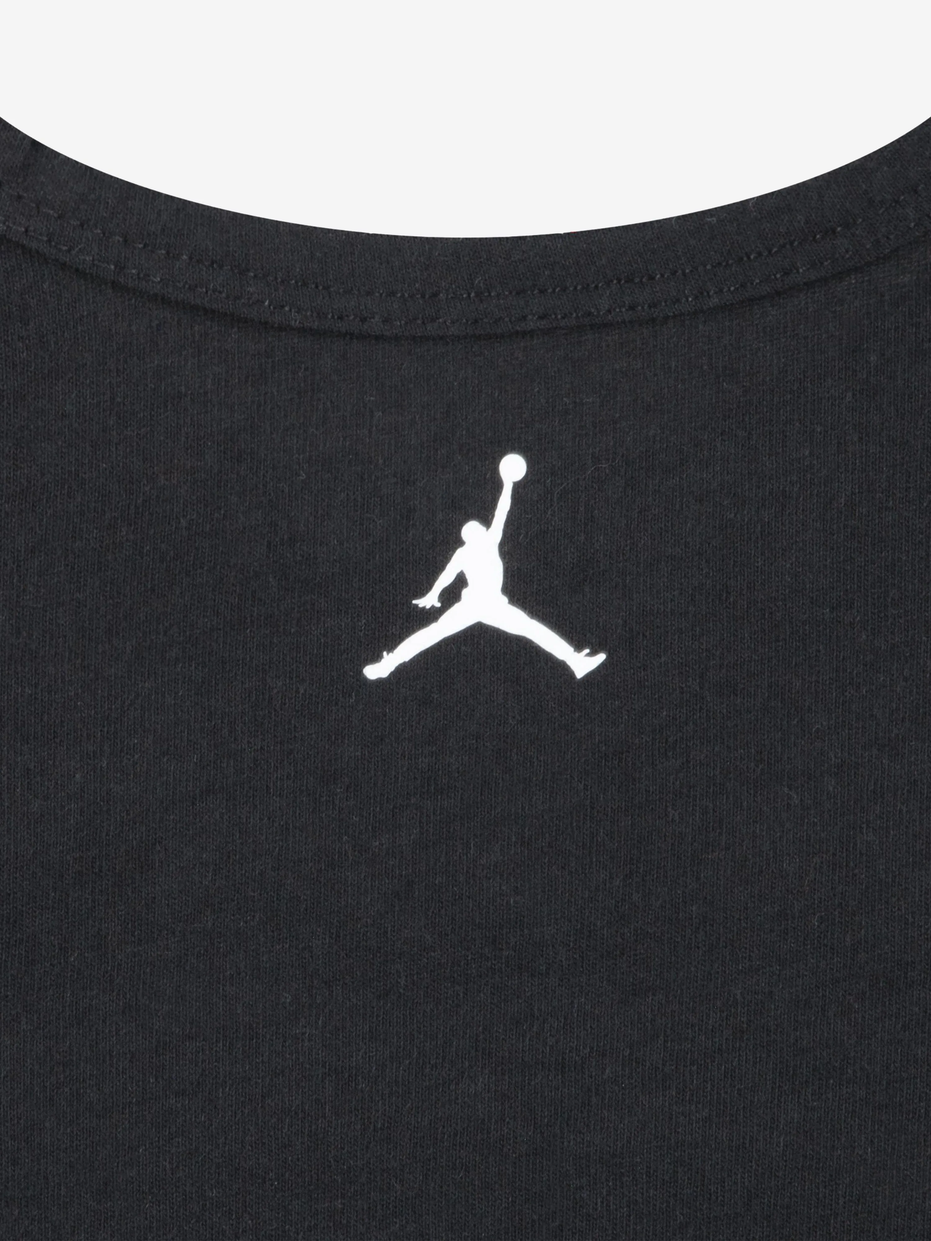 Baby Air Jordan Flight Romper in Black