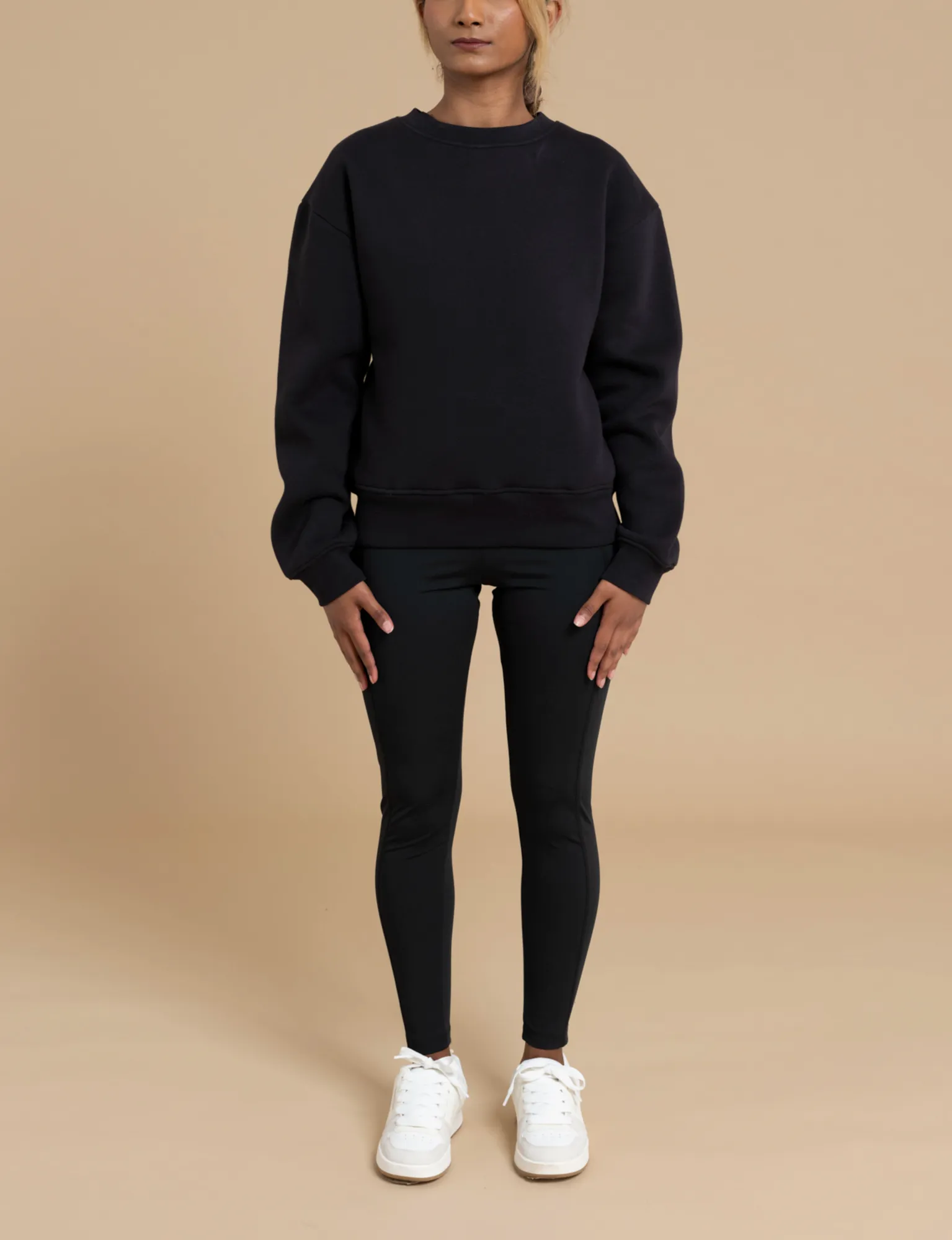 BAILEY crewneck sweatshirt black