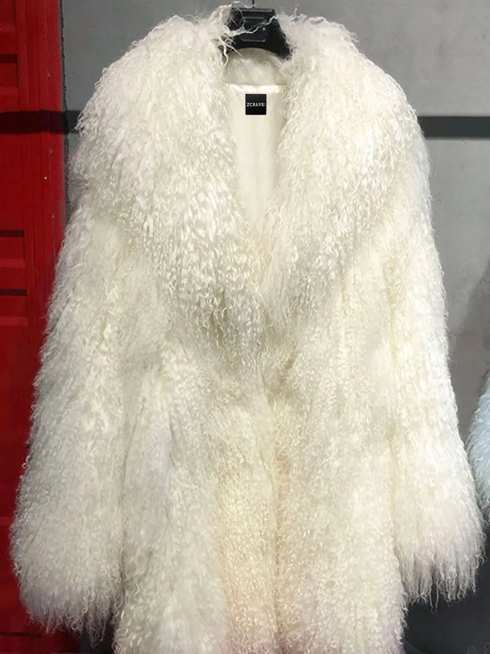 BARB Fur Oversize Coat