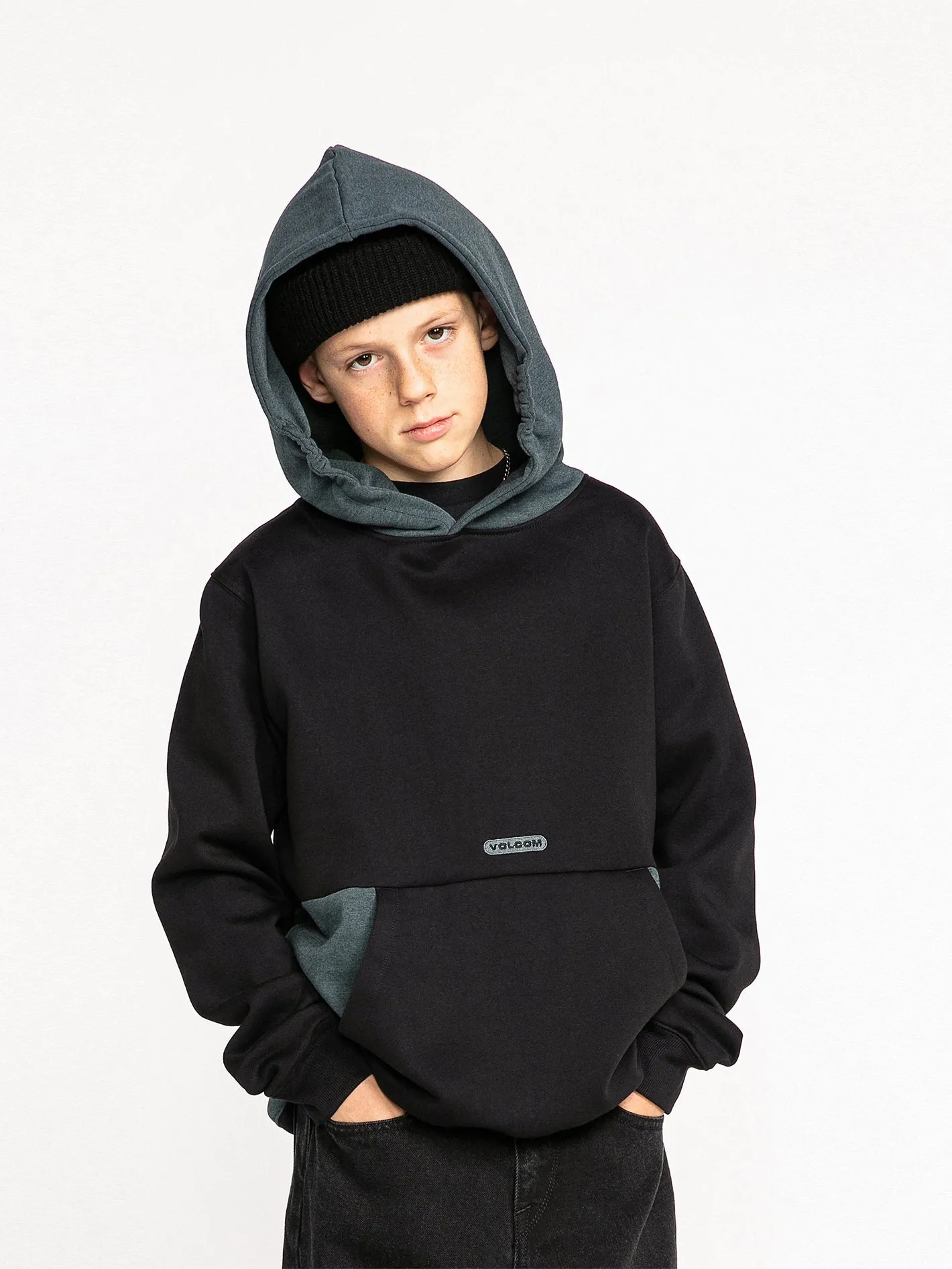 Big Boys Forzee Pullover Hoodie - Black