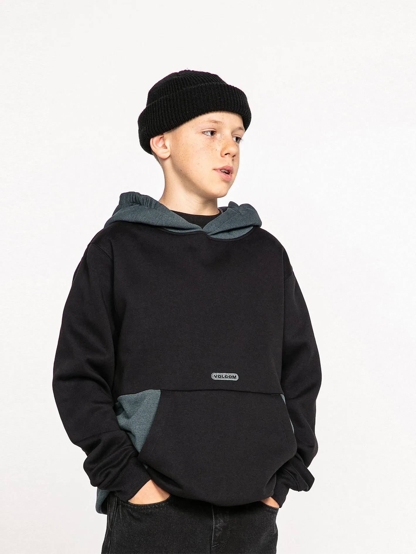 Big Boys Forzee Pullover Hoodie - Black