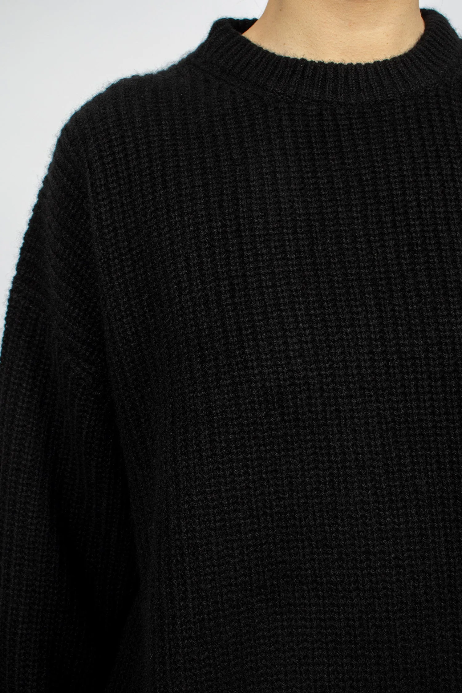 Big Pullover Crewneck Black