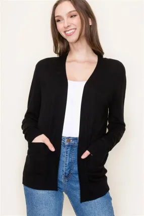 Black Everyday Cardigan