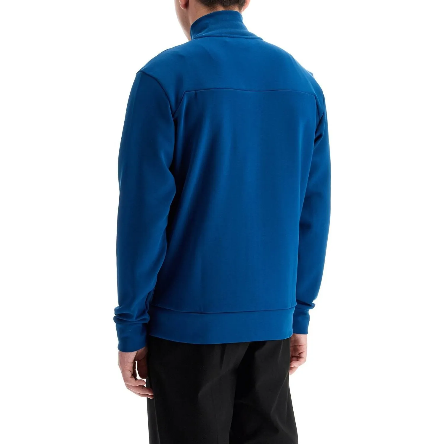 Boss "high-necked sweatshirt in compact jersey