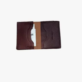 Bronx Cardholder Wallet Dark Brown