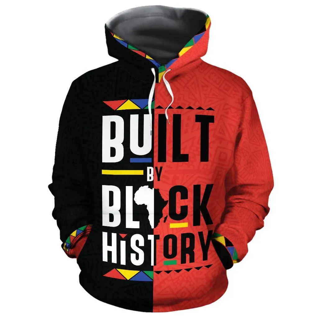 Built By Black History All-over Hoodie