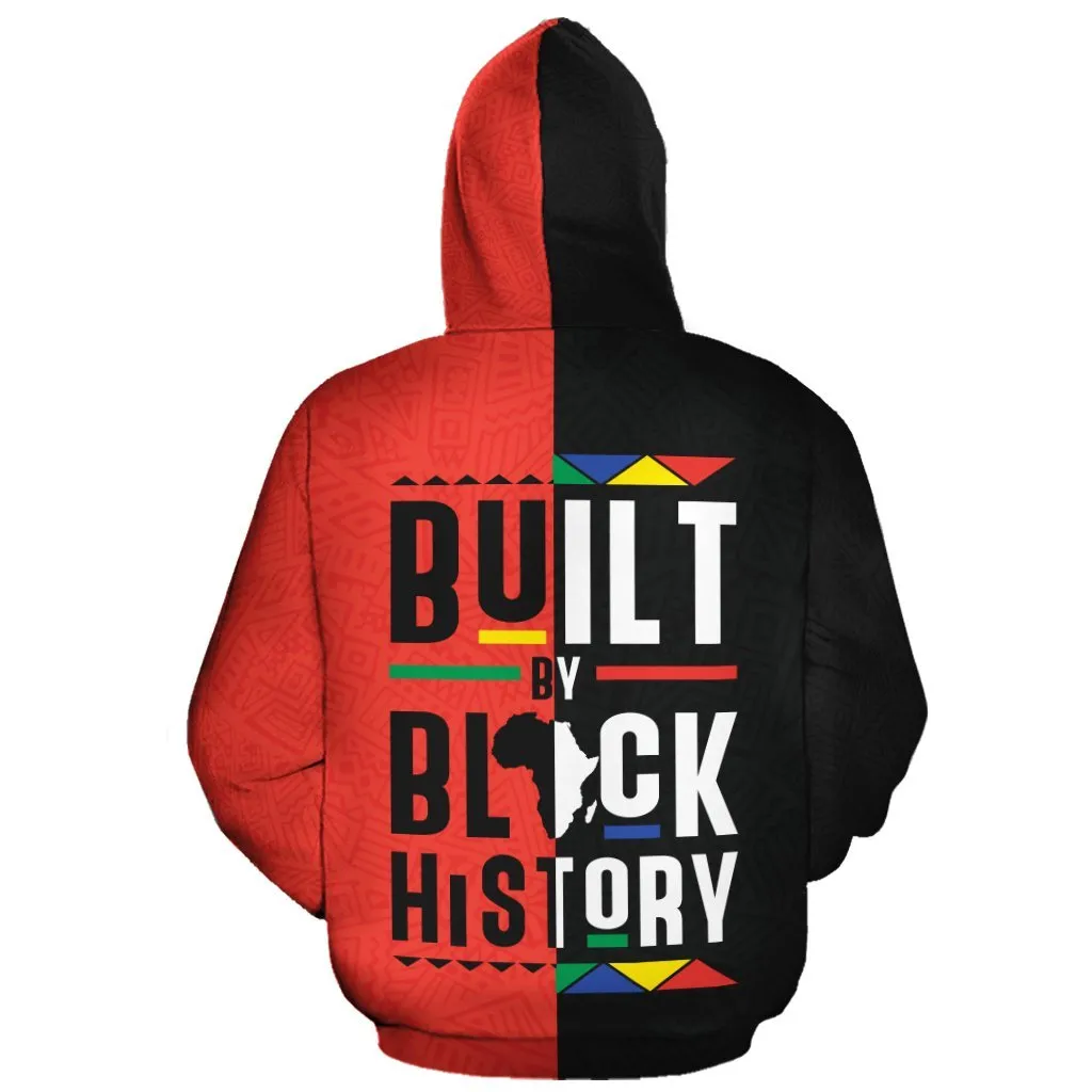 Built By Black History All-over Hoodie