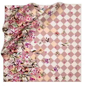 Cacharel Fiori Square Silk Scarf No. 91