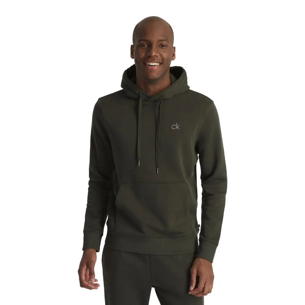 Calvin Klein Planet Pullover Golf Hoodie 2024 C9562 - Hunter Green