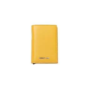 Cerruti 1881 Yellow Calf Leather Men Wallet