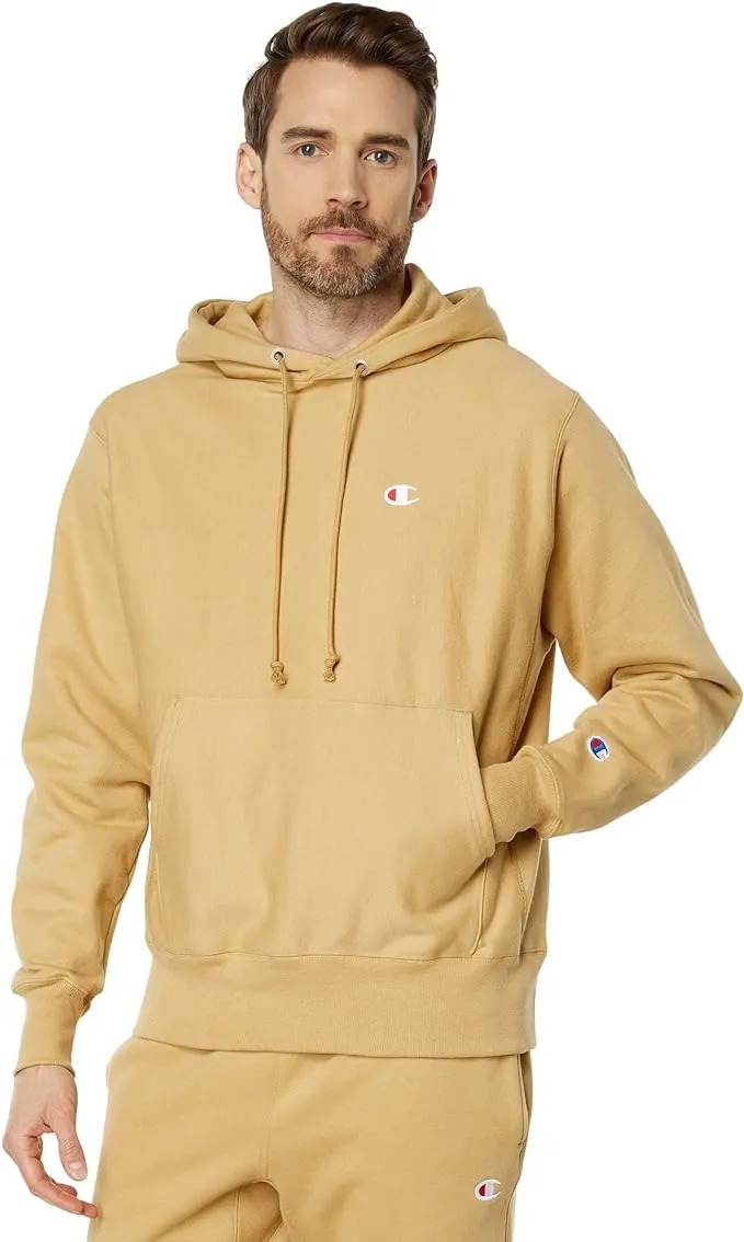 Champion Men's Hoodie, Reverse Weave Fleece Comfortable Pullover Sweatshirt