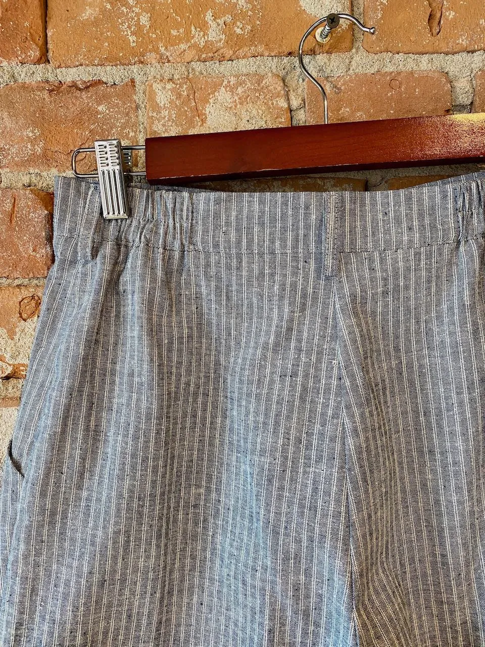 Charron Shorts in Denim Stripe