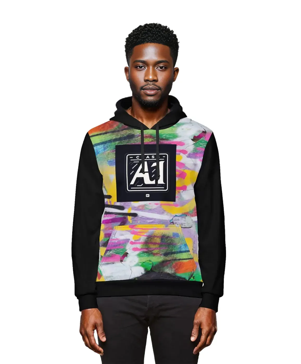 ClassA1 Graffiti Unisex Pullover Hoodie