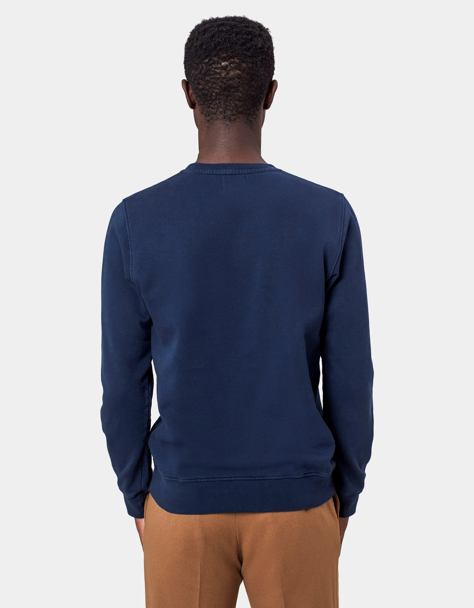 Classic Organic Crew - Navy Blue