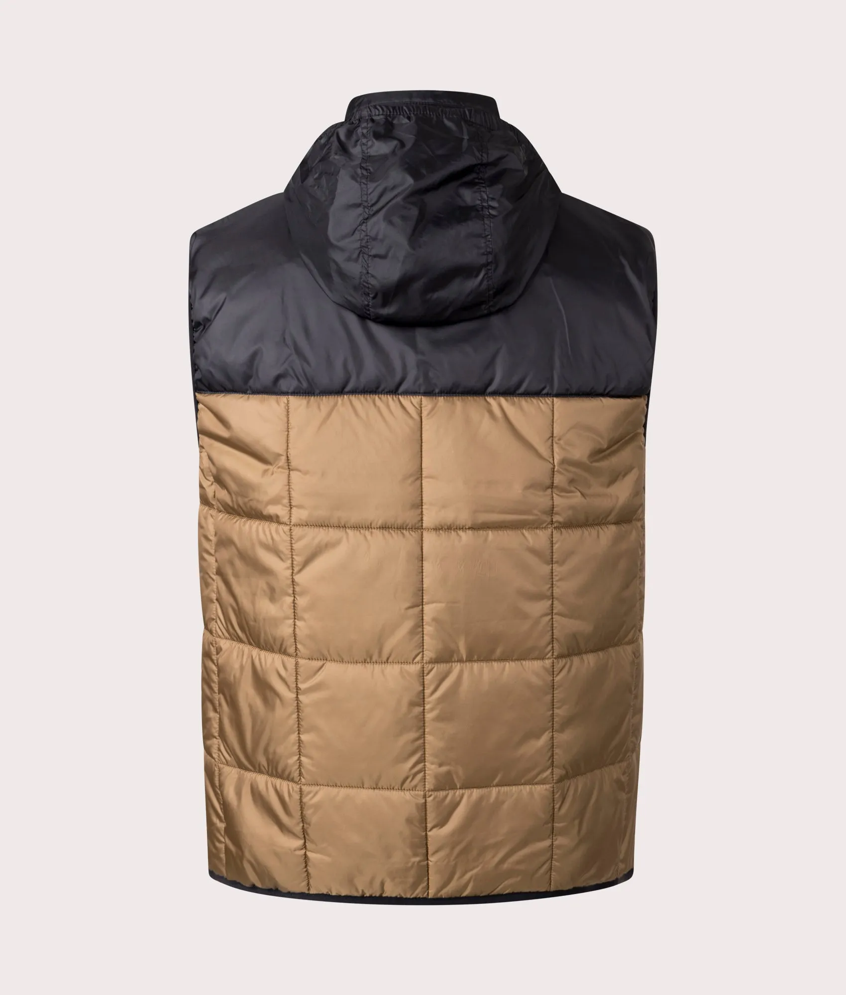 Colour Block Padded Gilet