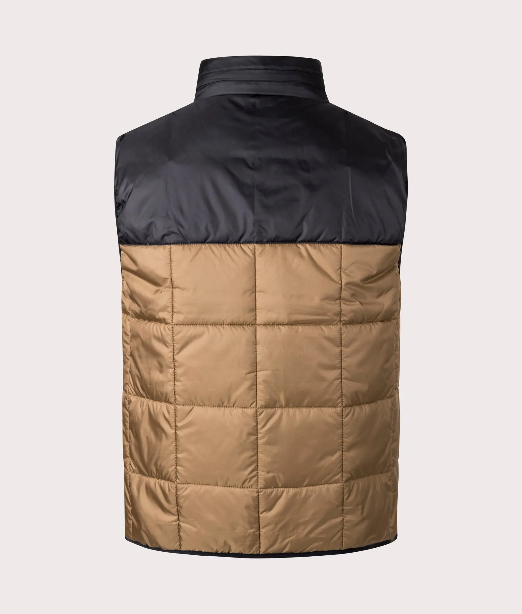 Colour Block Padded Gilet