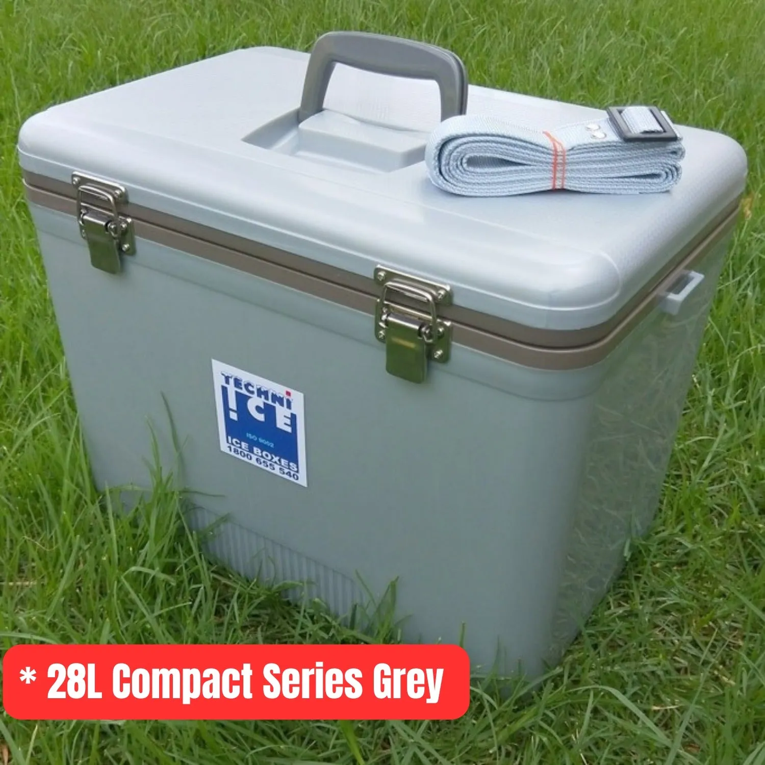 Compact Series Ice Box 28L Grey 2024 NEW MODEL *Preorder FOR MID-LATE NOVEMBER DISPATCH