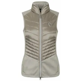 Covalliero ladies casual riding vest - stone