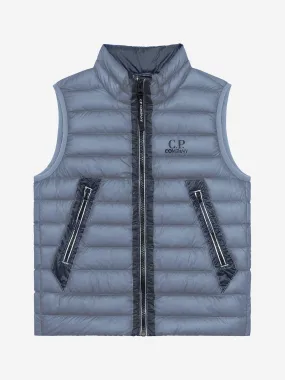 C.P. Company Boys Padded Gilet in Grey