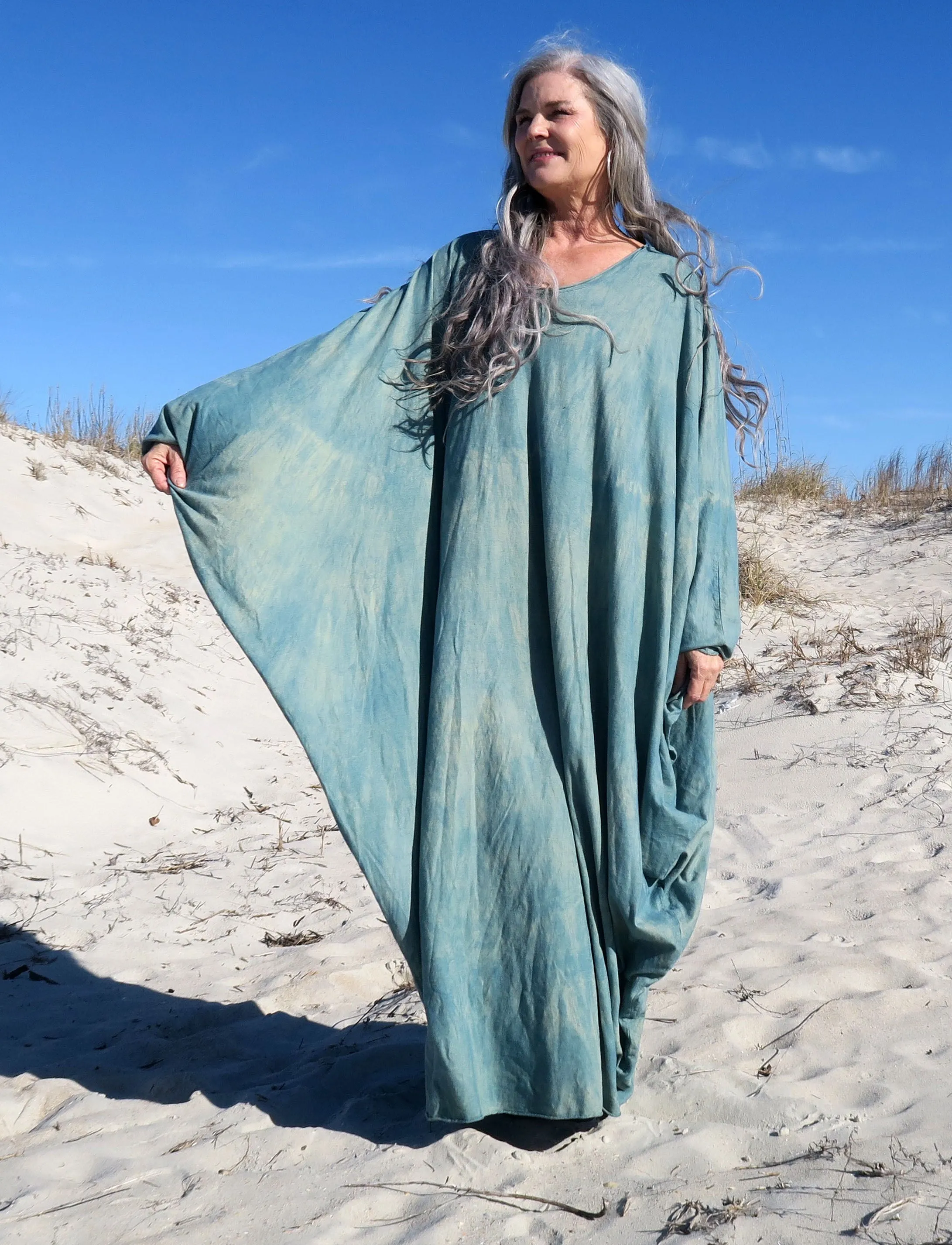 Crescent Aphrodite Long Kaftan