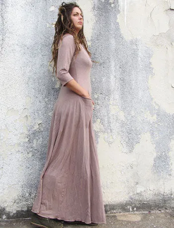 Crescent Perfect Pockets Long Dress