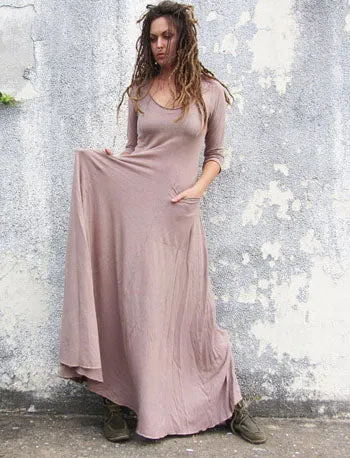 Crescent Perfect Pockets Long Dress