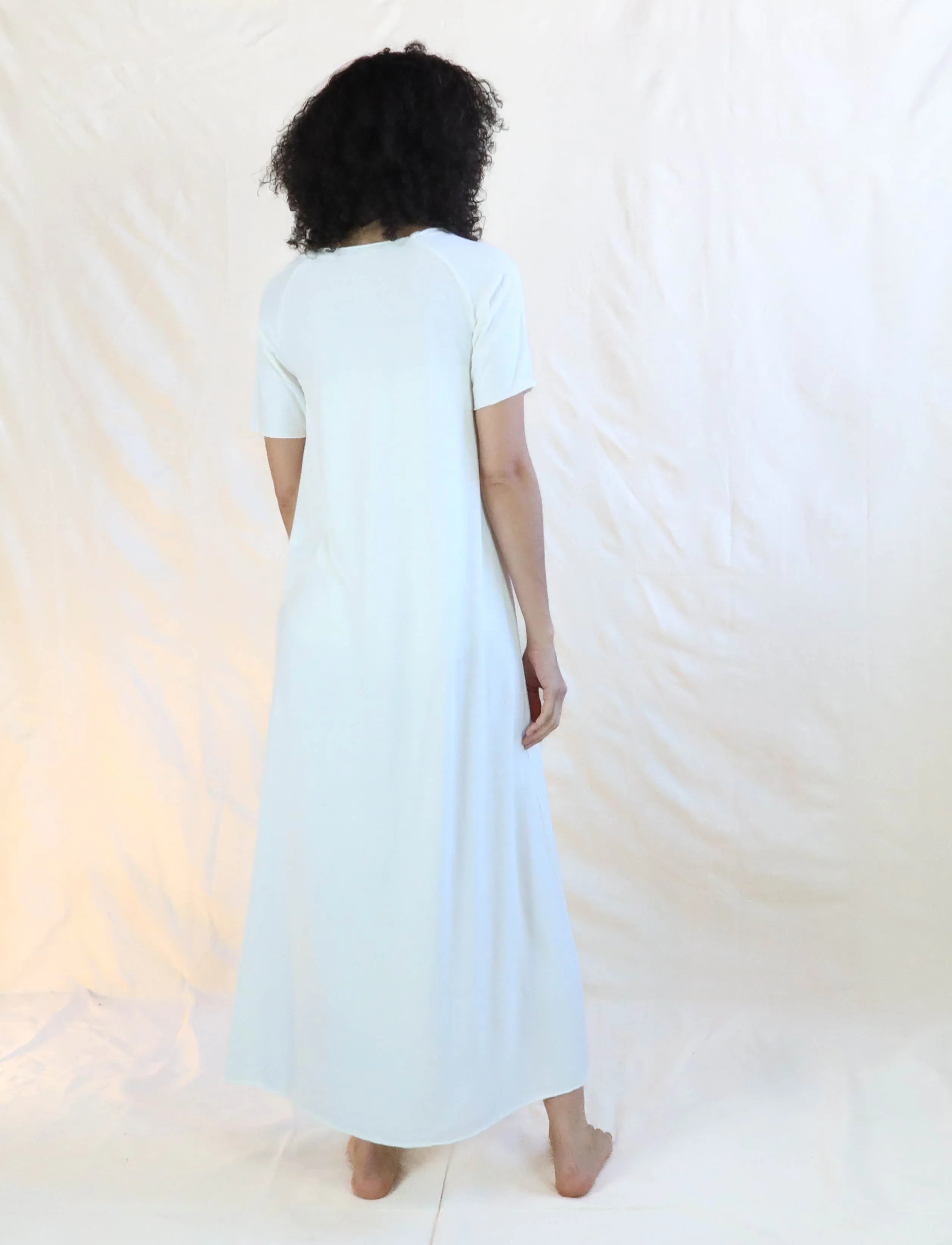 Crescent RAGLAN Sleeve Ojai Long Dress