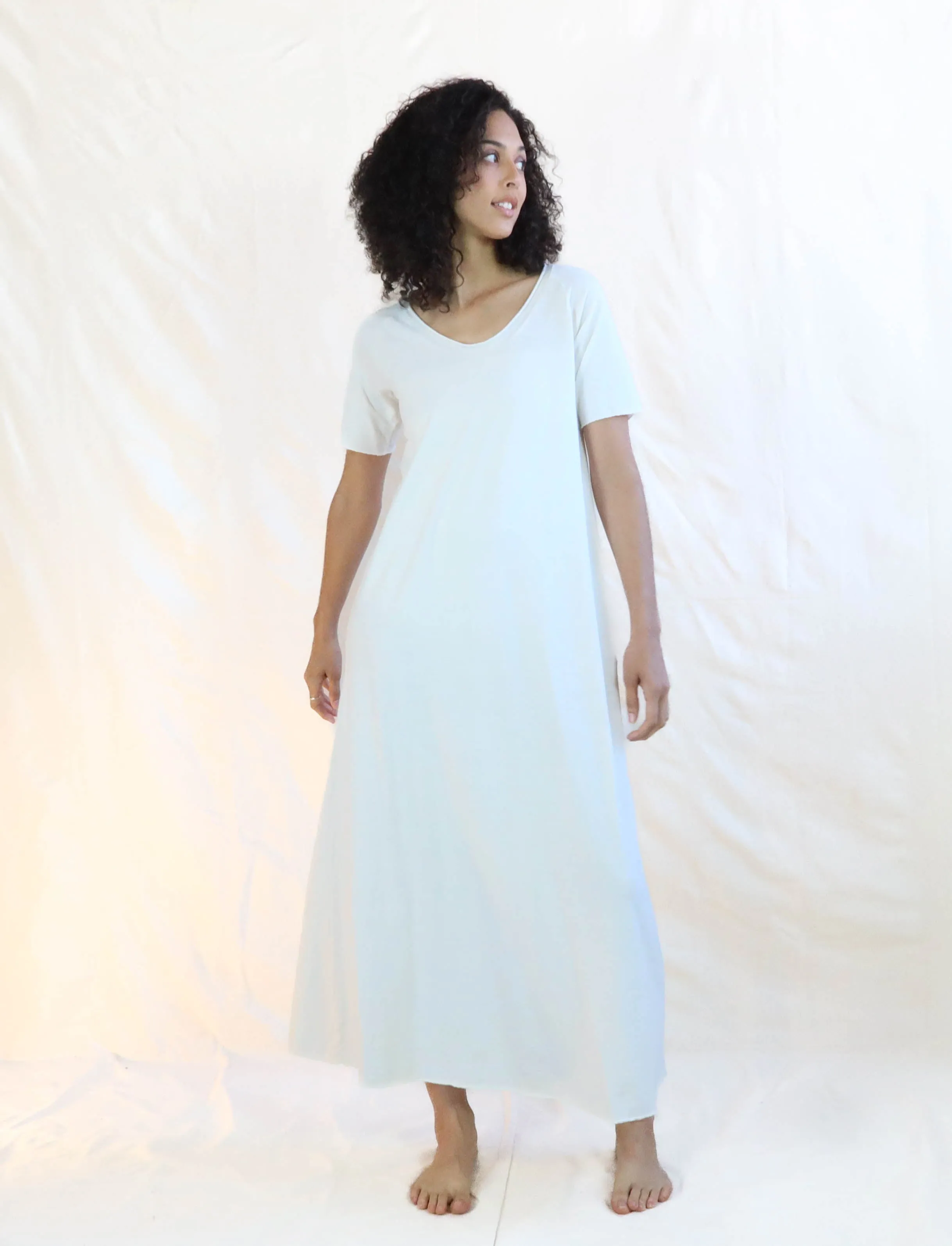 Crescent RAGLAN Sleeve Ojai Long Dress