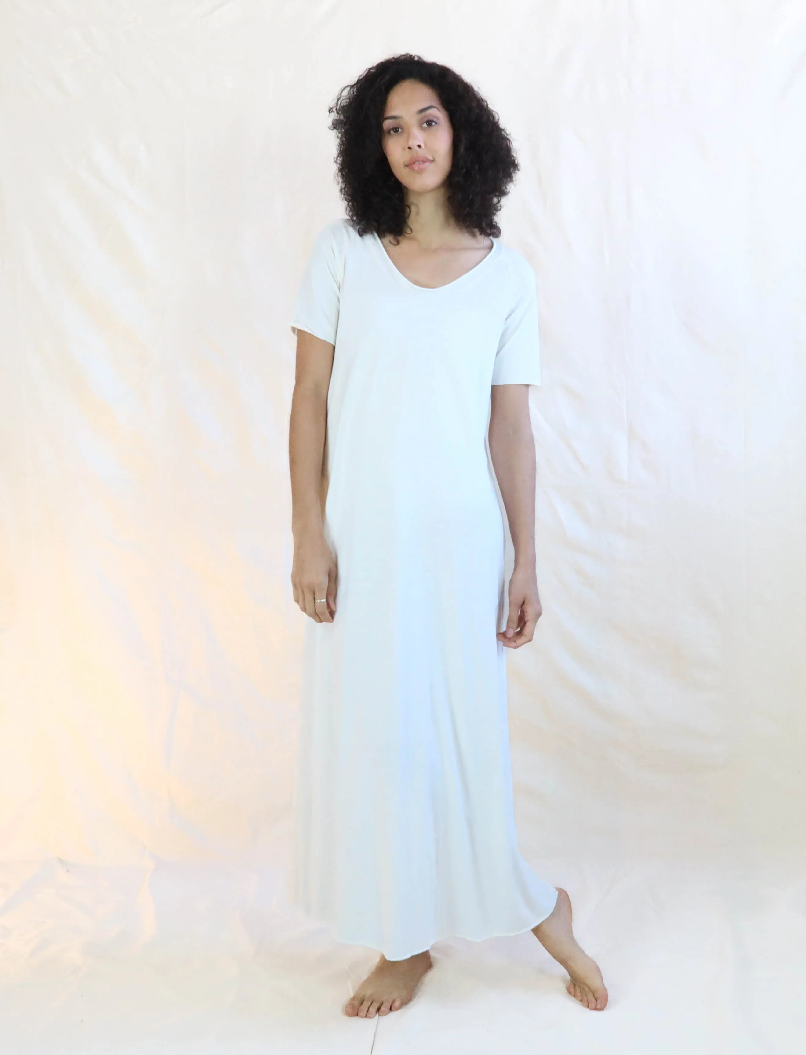 Crescent RAGLAN Sleeve Ojai Long Dress