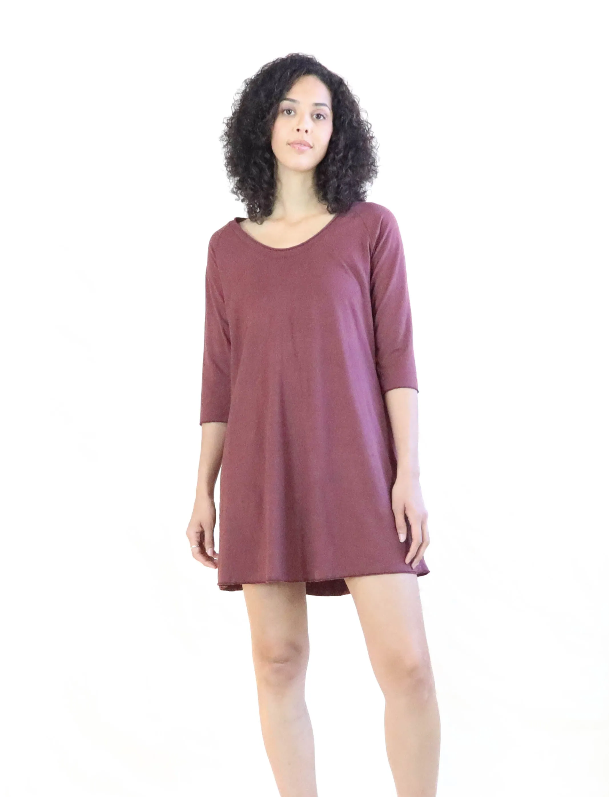 Crescent RAGLAN Sleeve Ojai Short Dress