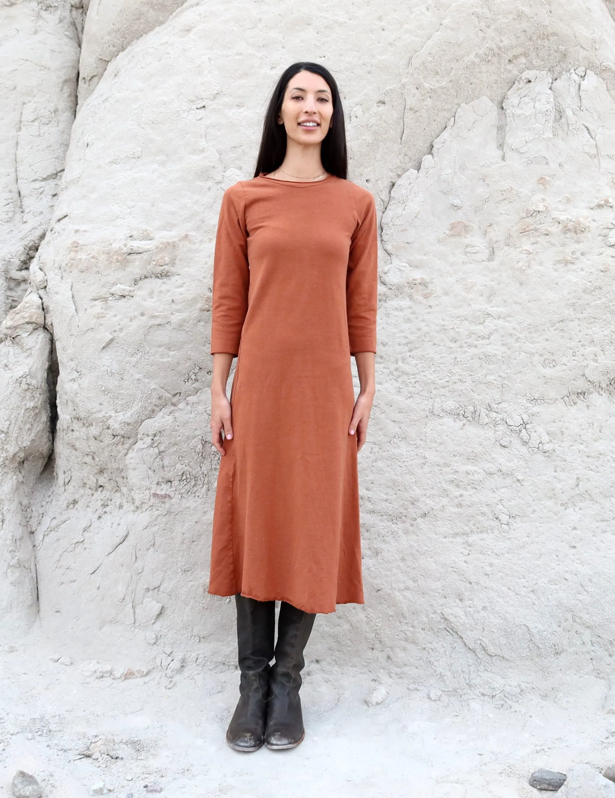 Crew Simplicity Below Knee Dress