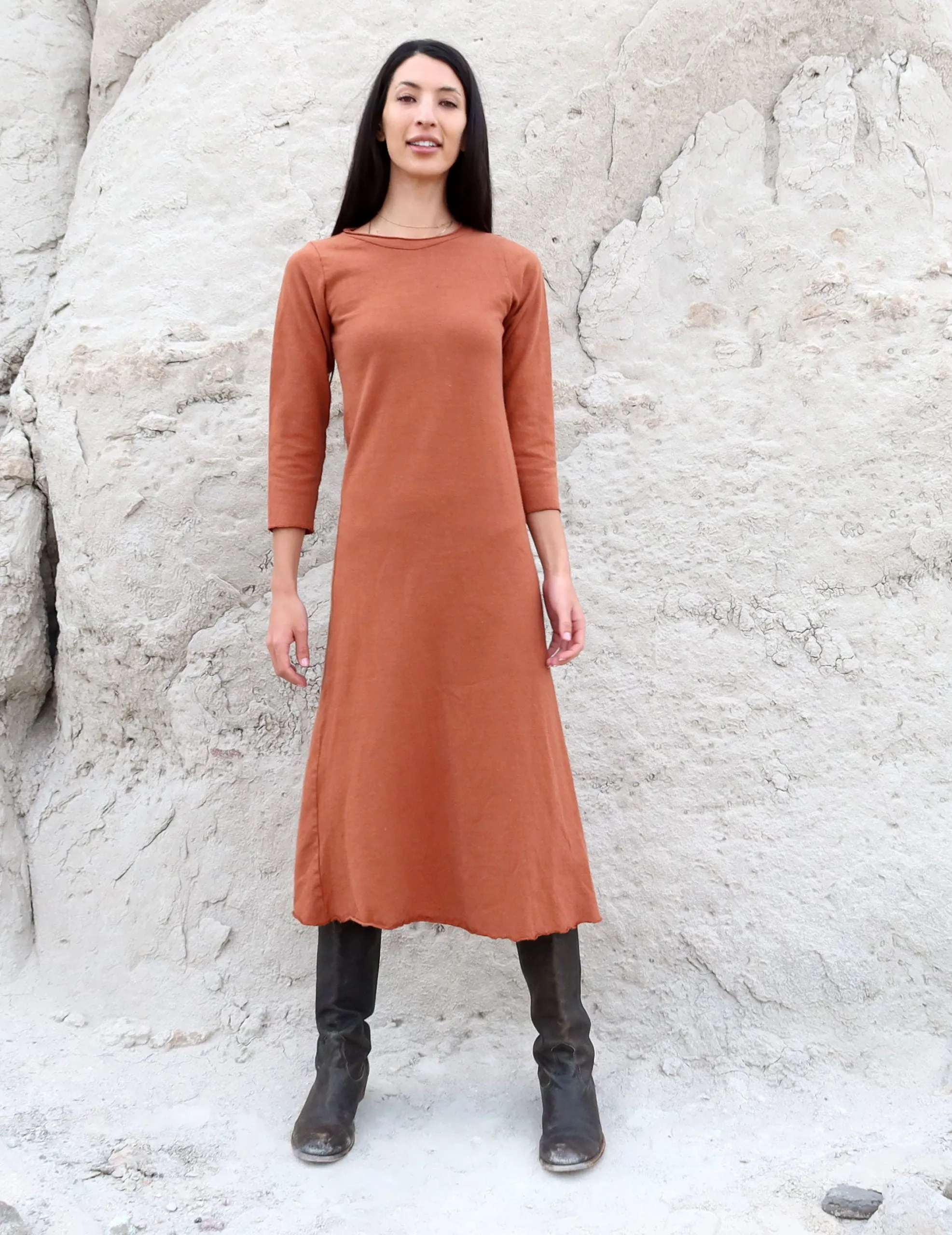 Crew Simplicity Below Knee Dress